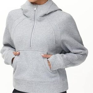 The Gym People 1/2 Zip Pullover Hoodie Size Small